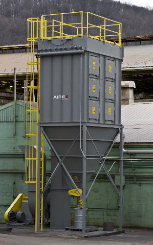 Steel Shot Blast Dust Collection