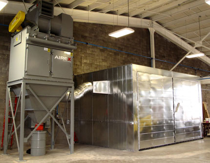 Sand Blasting Dust Collection #1