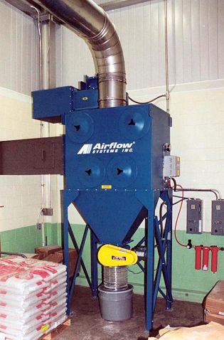 Corn Starch Dust Collection