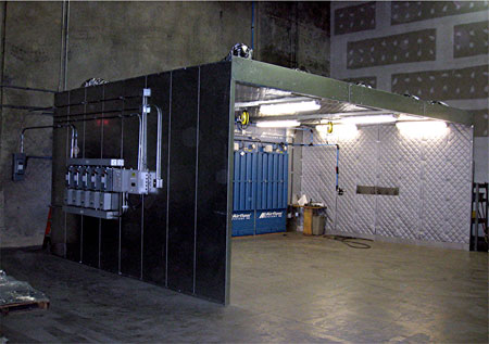 Booth for Steel Grinding Dust #2