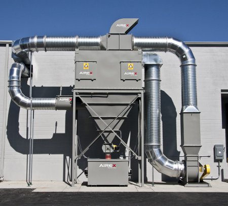 Wood Dust Collection for Cabinet Shop
