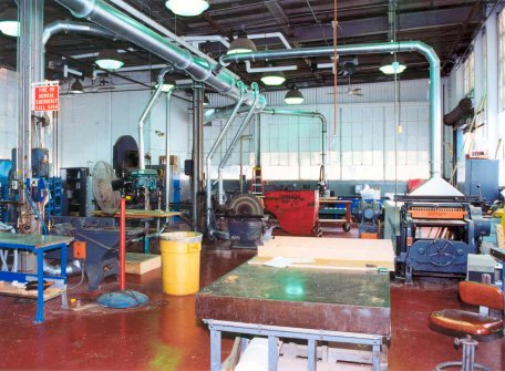 Carpentry Shop - Dust Collection Ducting