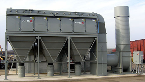 Steel Cutting Dust Collection #2
