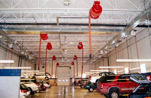 Automotive Hose Reel System