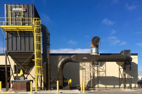 Top-Loading Airex Baghouse Dust Collector